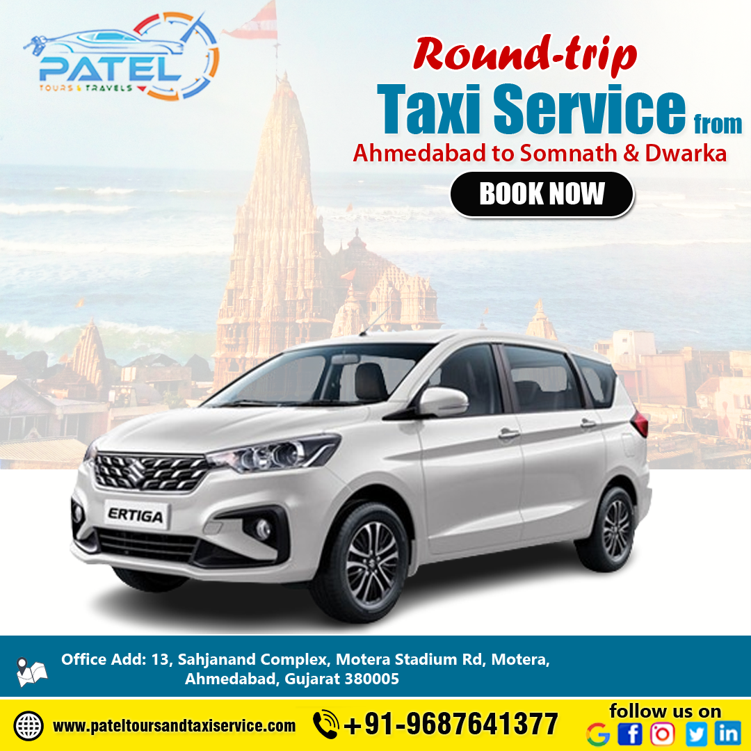 Ahmedabad to Gandhinagar Taxi Service