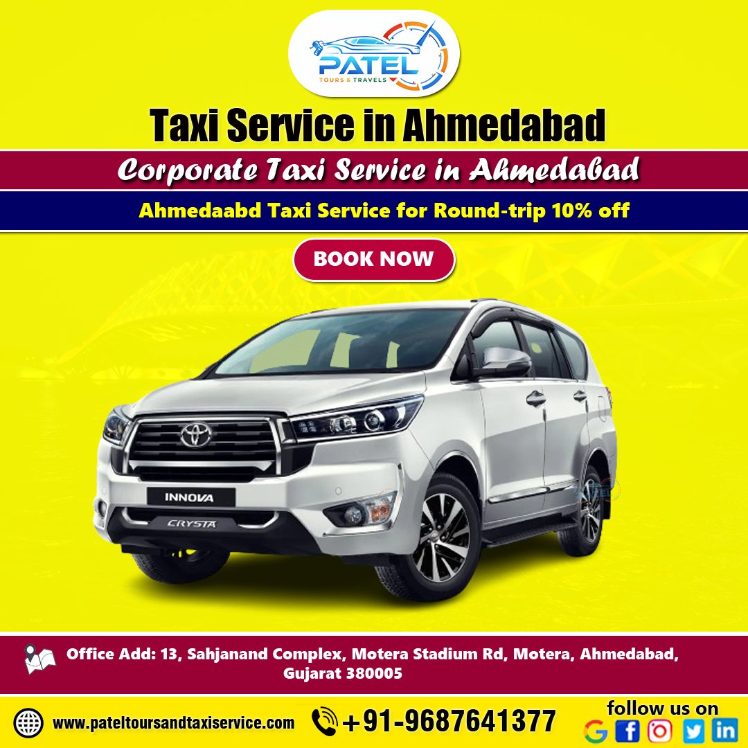 Corporate Taxi Service in Ahmedabad